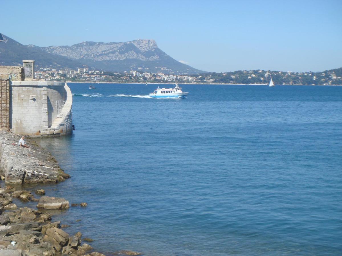 Petite Etoile De Mer - Studio Hyper Equipe A 150M D'Une Plage De Sable Fin Grande Terrasse Presqu'Ile De Charme Saint-Mandrier-sur-Mer Εξωτερικό φωτογραφία